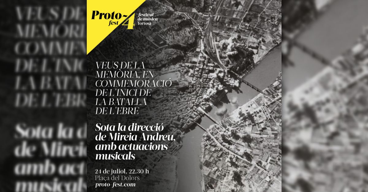 El festival Proto-fest estrena Pols per recordar l’inici de la batalla de l’Ebre i homenatjar-ne les vctimes | EbreActiu.cat, revista digital d’oci actiu | Terres de l’Ebre ...