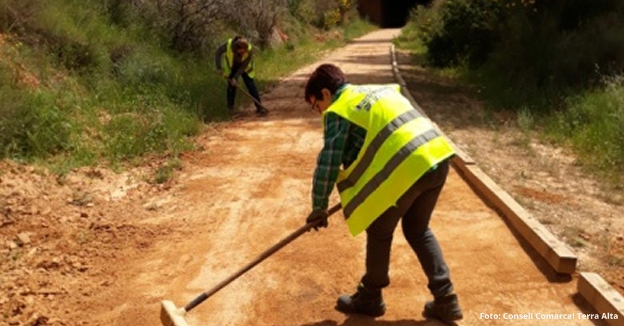 La Via Verda de la Terra Alta, a punt per a una nova temporada d’estiu | EbreActiu.cat, revista digital d’oci actiu | Terres de l’Ebre ...