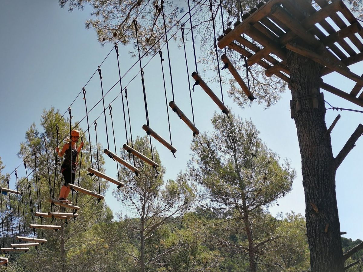 VIES ALTES Parque de Aventura | EbreActiu.cat, revista digital de ocio activo | Terres de l’Ebre...