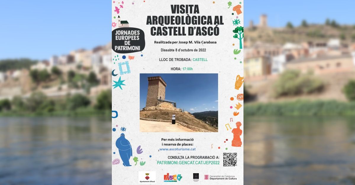 JEP 2022. Visita arqueolgica al Castell dAsc