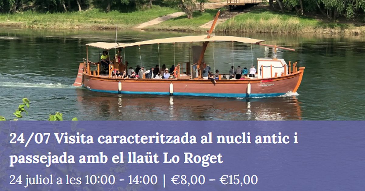 Visita caracterizada al casco antiguo de Asc y paseo con el laud Lo Roget