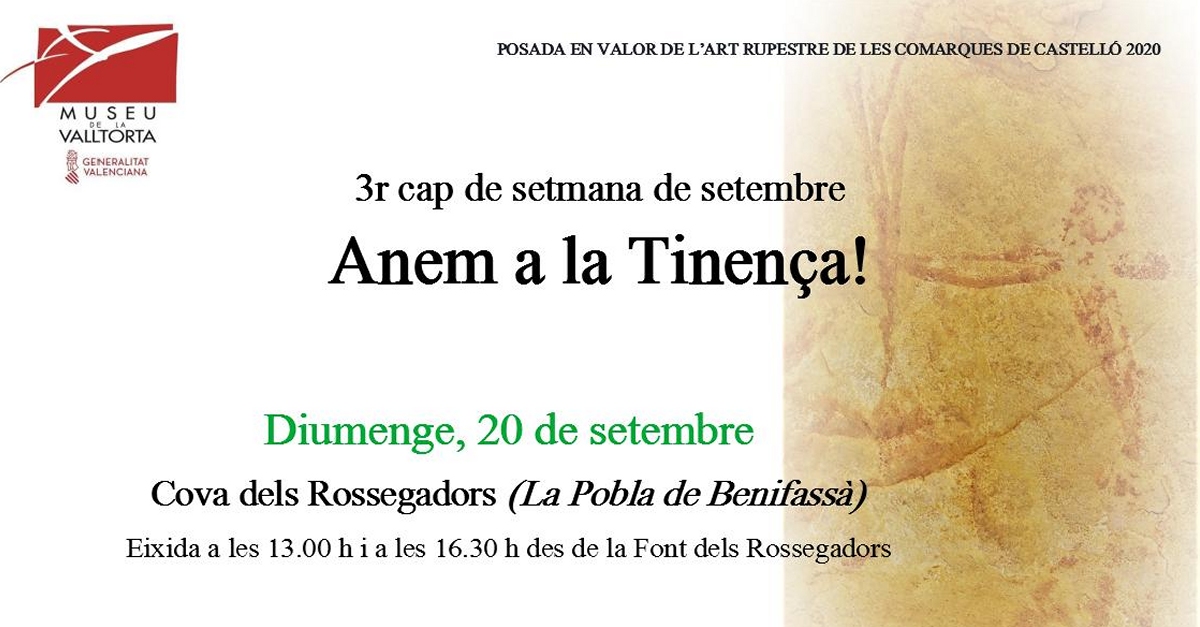 Anem a la Tinena! Cova dels Rossegadors