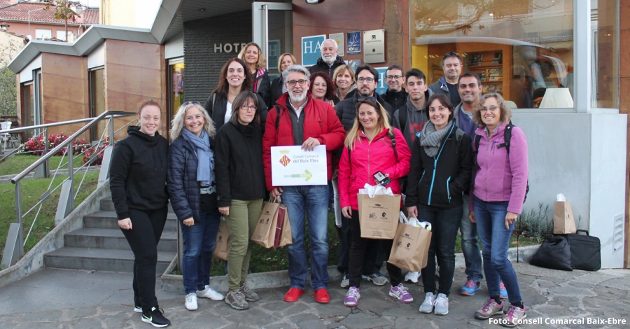 Empresaris turstics visiten les Vies Verdes de Girona per promoure el cicloturisme a les Terres de l’Ebre | EbreActiu.cat, revista digital d’oci actiu | Terres de l’Ebre ...