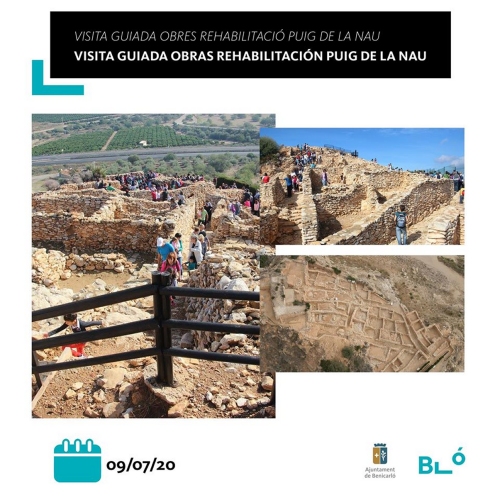 Visita guiada a les obres de rehabilitaci Puig de la Nau