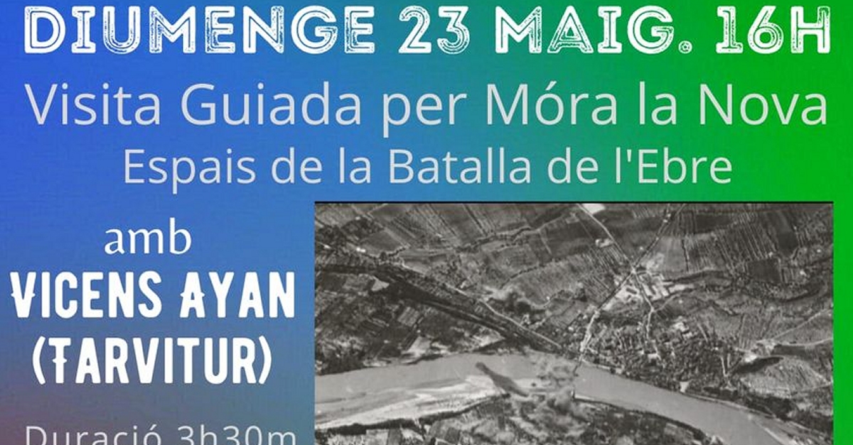 Visita guiada pels espais de la Batalla de l’Ebre de Mra la Nova