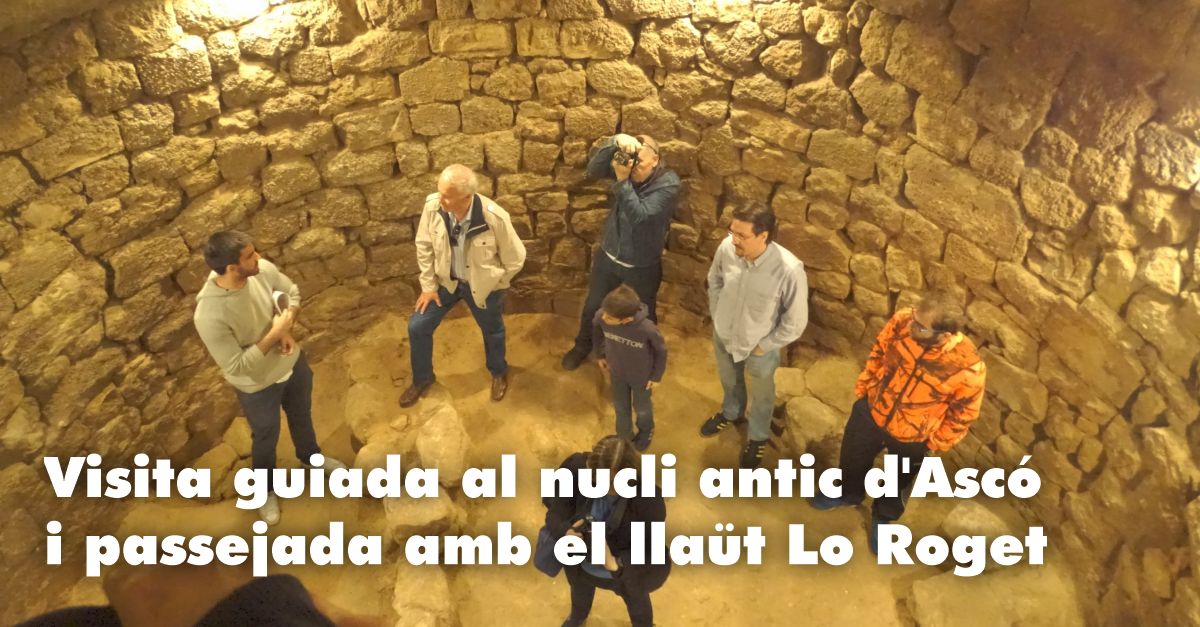 Visita guiada al casco antiguo de Asc y paseo con el laud Lo Roget