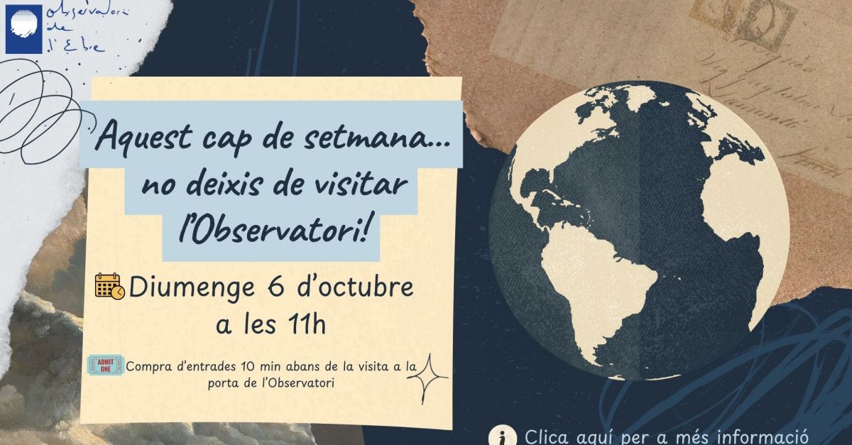 Visita guiada al Observatori de lEbre