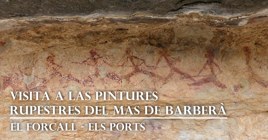 Visita a las pintures rupestres del mas de Barber