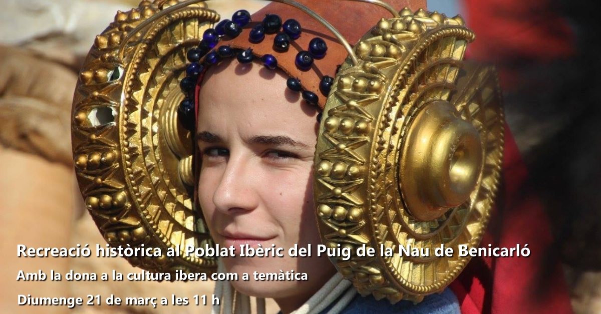 Recreaci histrica al Poblat Ibric del Puig de la Nau de Benicarl