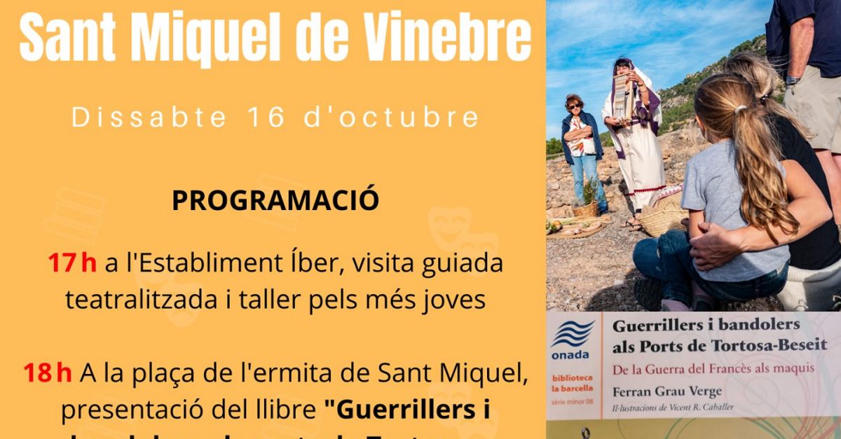 Visita teatralizada y taller al establecimiento bero de Sant Miquel de Vinebre