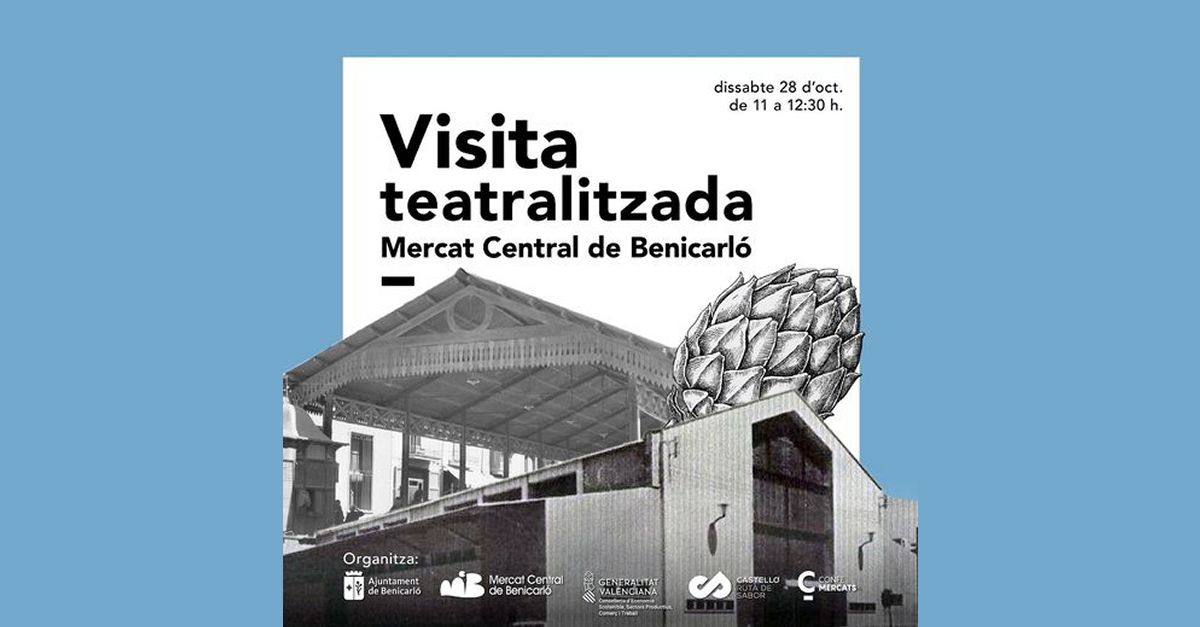 Visita teatralizada al Mercado Central de Benicarl