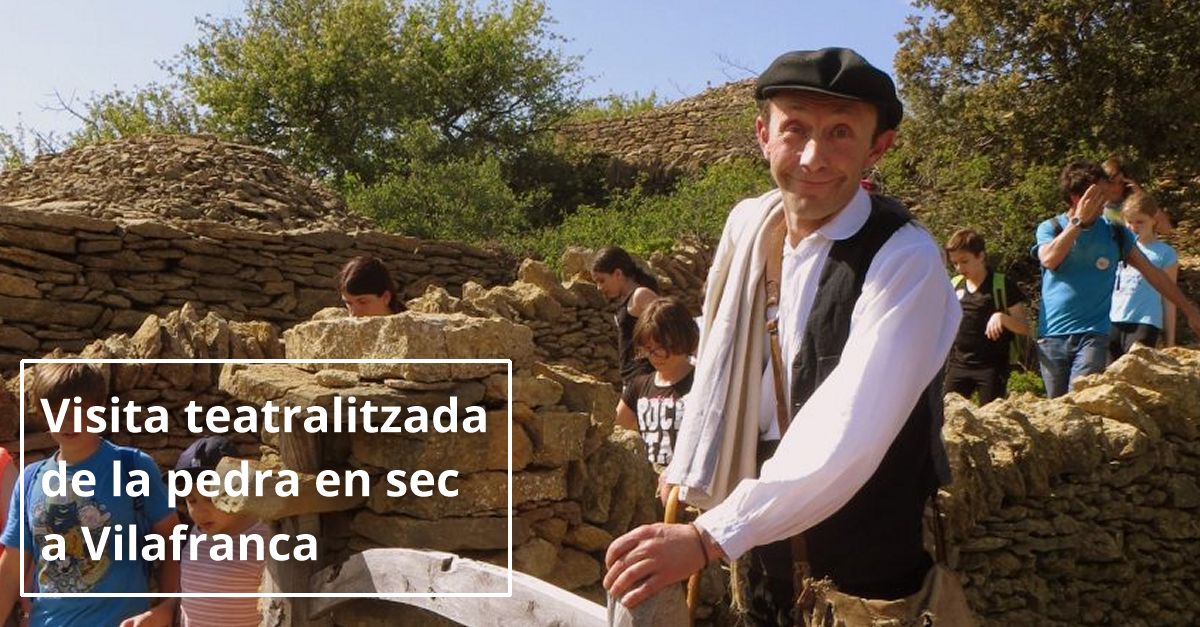 Visita teatralizada de la piedra en seco