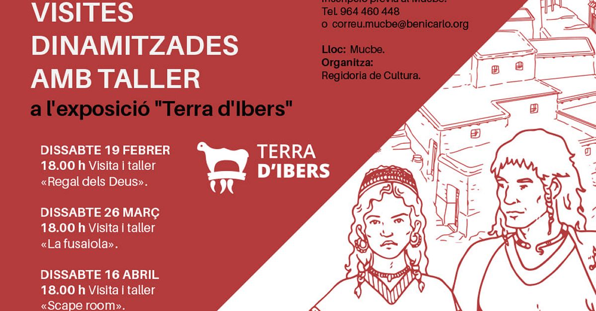 Visites dinamitzades amb taller a lexposici Terra dIbers del Mucbe