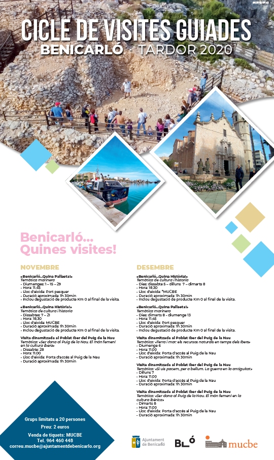 [SUSPESES] Cicle de visites guiades: Benicarl... Quina Histria!