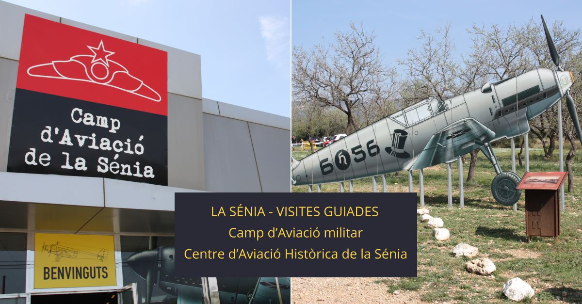 Visites guiades al Camp dAviaci militar i el Centre dAviaci Histrica de la Snia