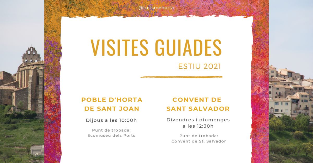 Visita guiada al poble dHorta de Sant Joan