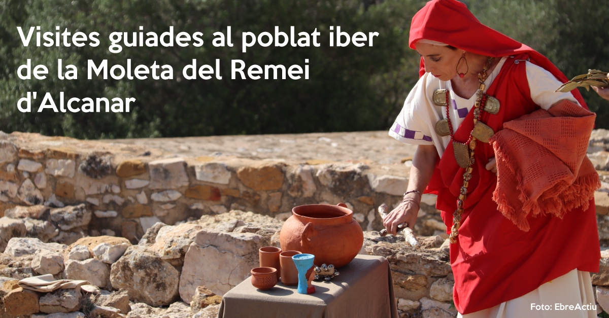 Visites guiades a la Moleta del Remei d’Alcanar