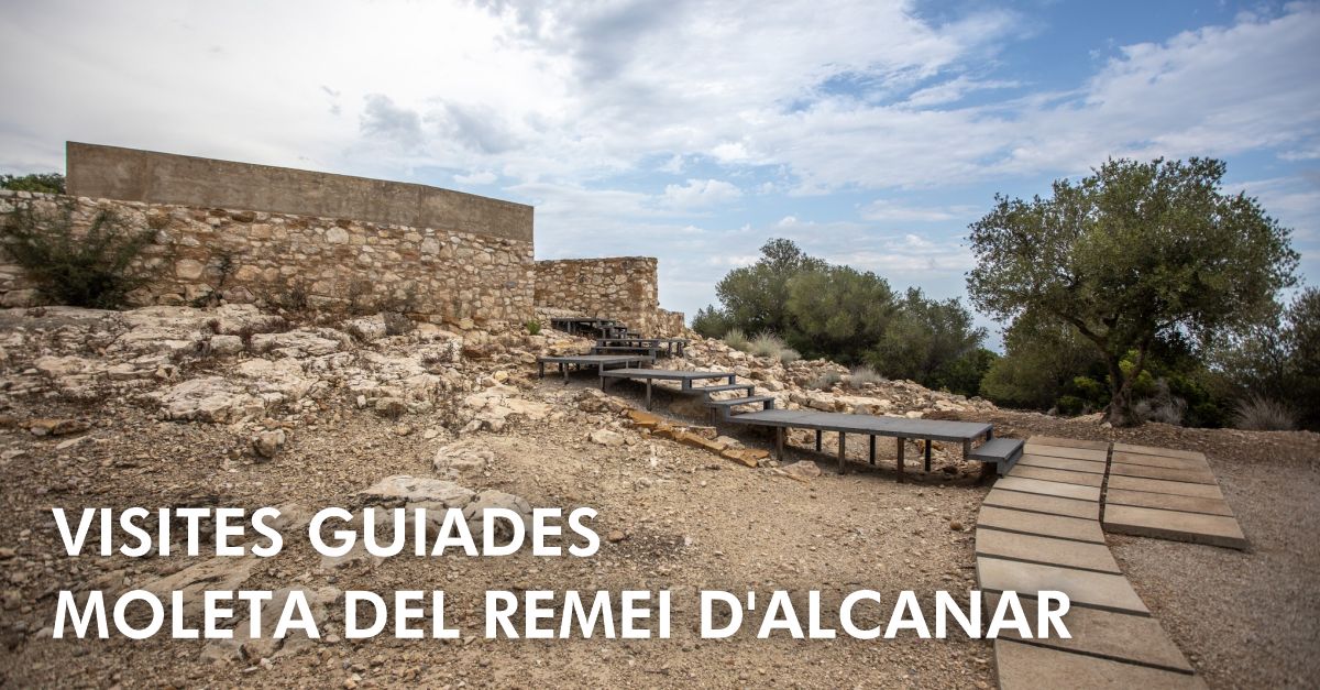 Visites guiades al poblat iber de la Moleta del Remei - estiu 2023