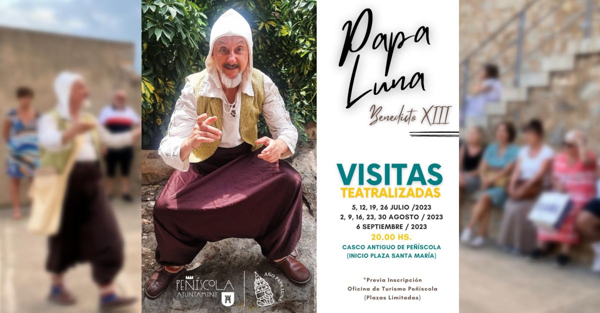 Visites guiades teatralitzades sobre el Papa Luna