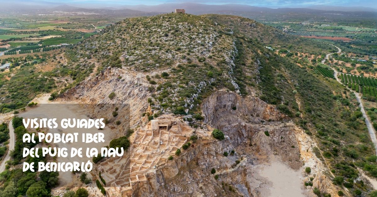 Visitas guiadas al poblado Ibero del Puig de la Nau de Benicarl