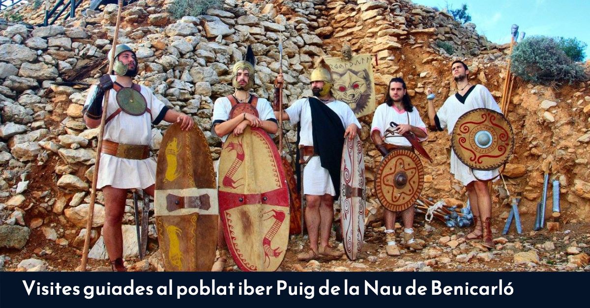 Visites guiades al poblat iber Puig de la Nau de Benicarl