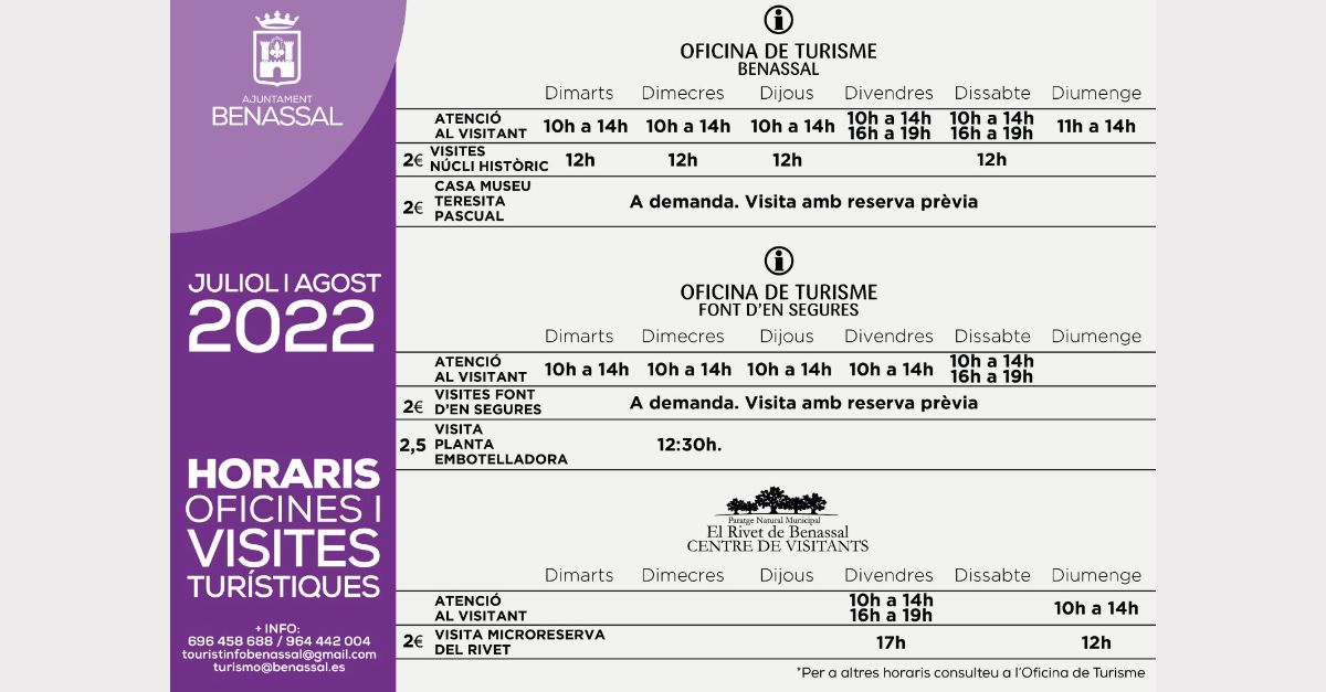 Qu hacer entre el jueves 21 y el mircoles 27 de julio en el Alt Maestrat? | EbreActiu.cat, revista digital de ocio activo | Terres de l’Ebre...