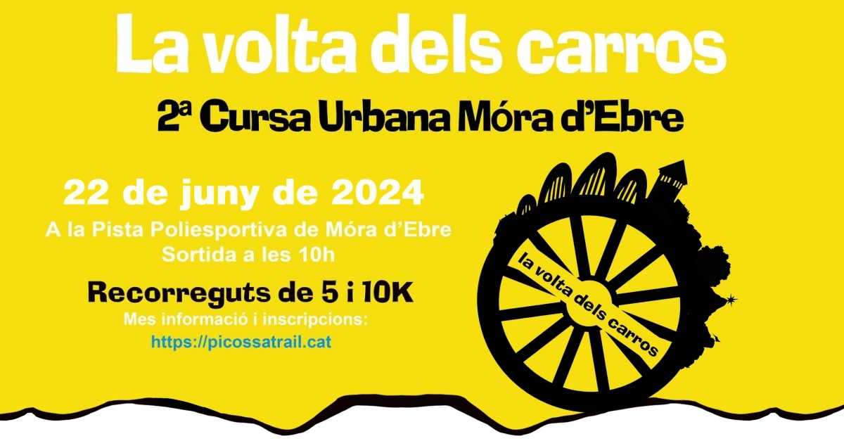 La volta dels carros. 2a Cursa urbana Mra dEbre (nueva fecha)