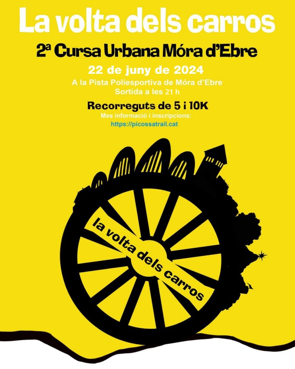 La volta dels carros. 2a Cursa urbana Mra dEbre (nova data)