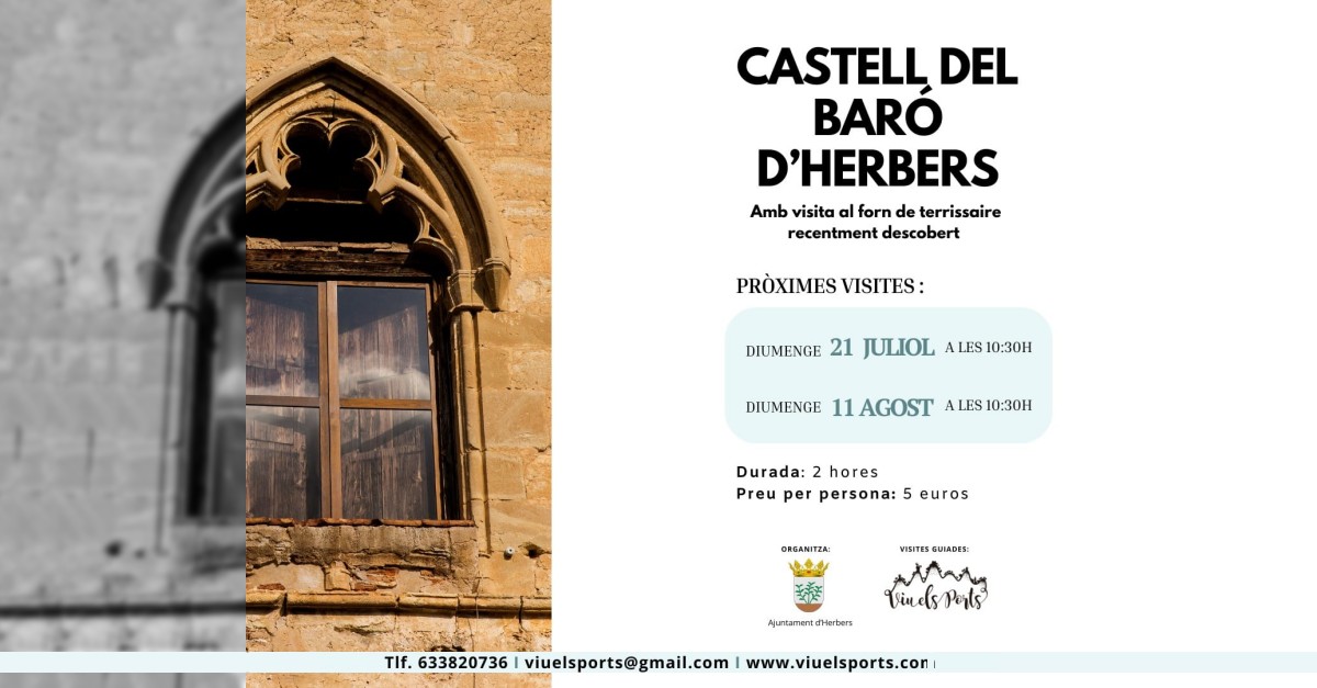 Visita guiada al Castell del Bar dHerbers