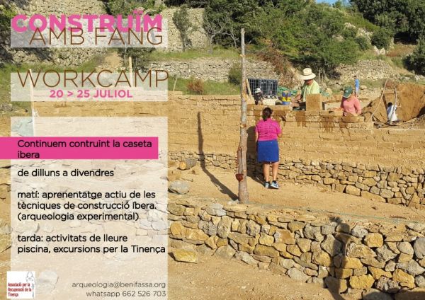 Workcamp. Construm amb fang. Construcci d’una caseta bera