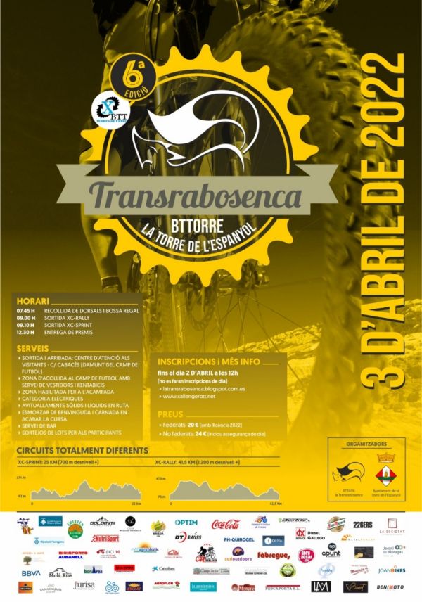 6a Cursa BTT Transrabosenca