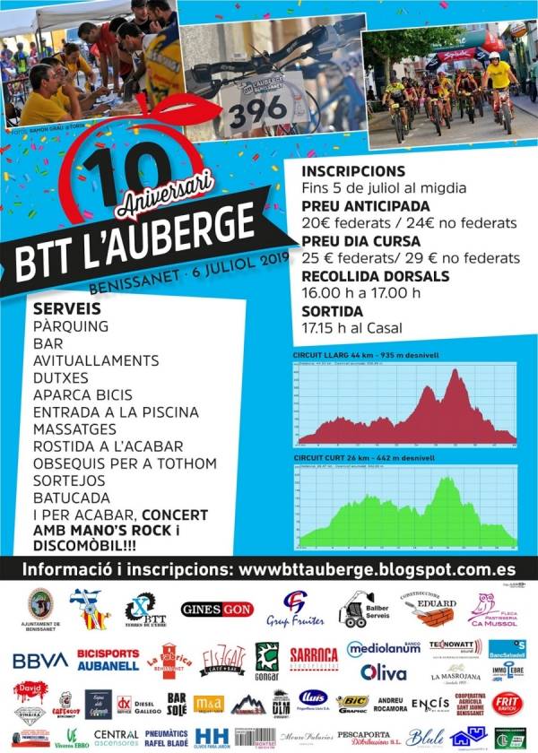 10a cursa BTT LAuberge