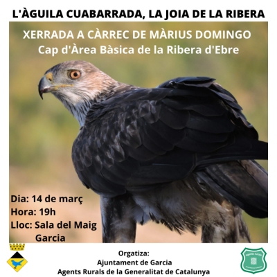 Xerrada: Lguila cuabarrada, la joia de la Ribera dEbre