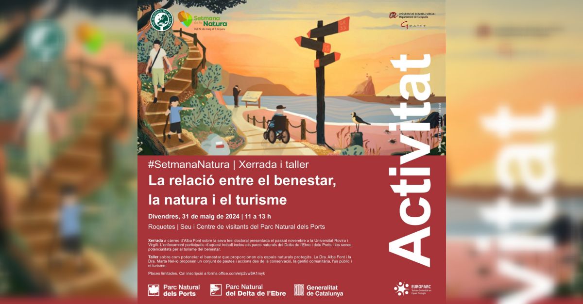 Charla y taller: La relacin entre el bienestar, la naturaleza y el turismo