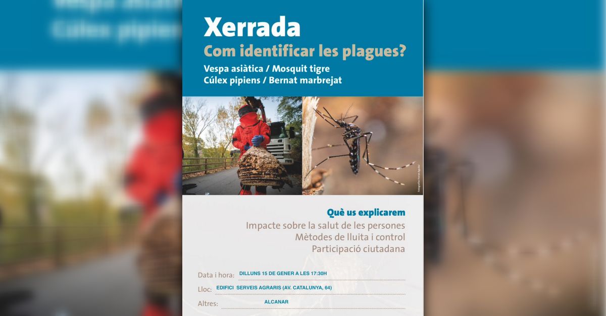 Alcanar acollir aquest dilluns una xerrada per a identificar les plagues | EbreActiu.cat, revista digital d’oci actiu | Terres de l’Ebre ...