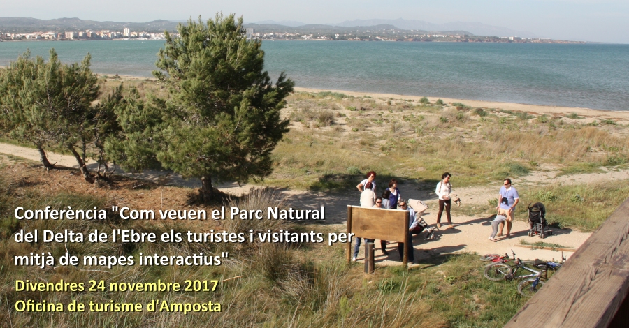 Conferncia "Com veuen el Parc Natural del Delta de l’Ebre els turistes i visitants per mitj de mapes interactius"