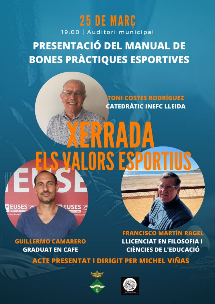 Xerrada: Els valors esportius. Presentaci del Manual de bones prctiques esportives