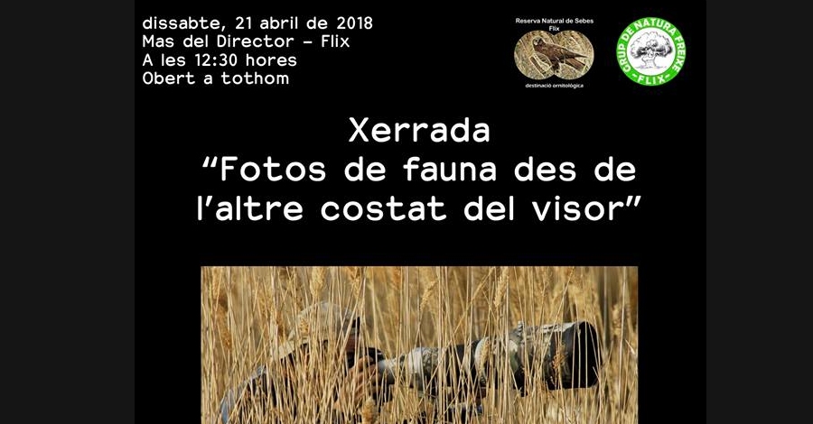 Charla: Fotos de fauna desde el otro lado del visor