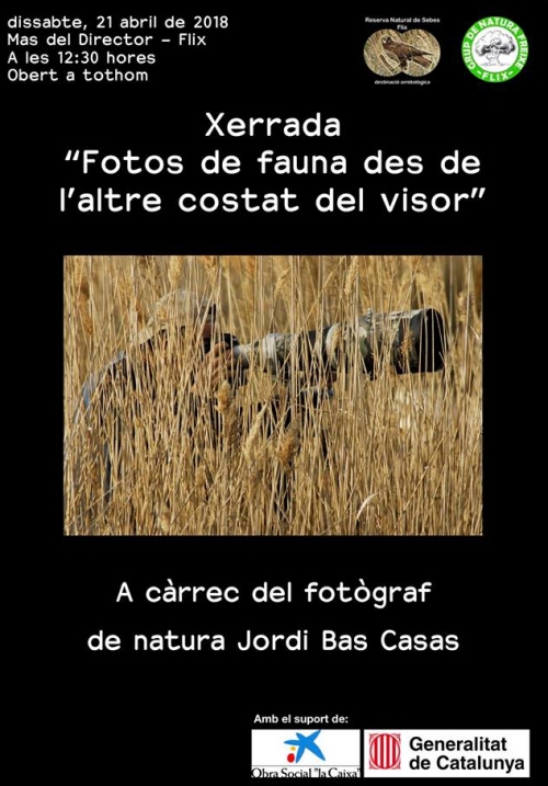 Xerrada: Fotos de fauna des de laltre costat del visor