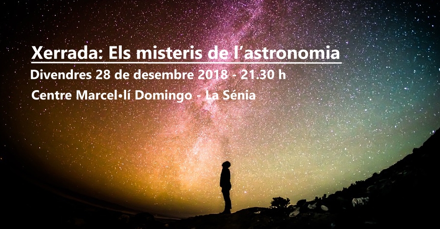 Charla: Los misterios de la astronoma