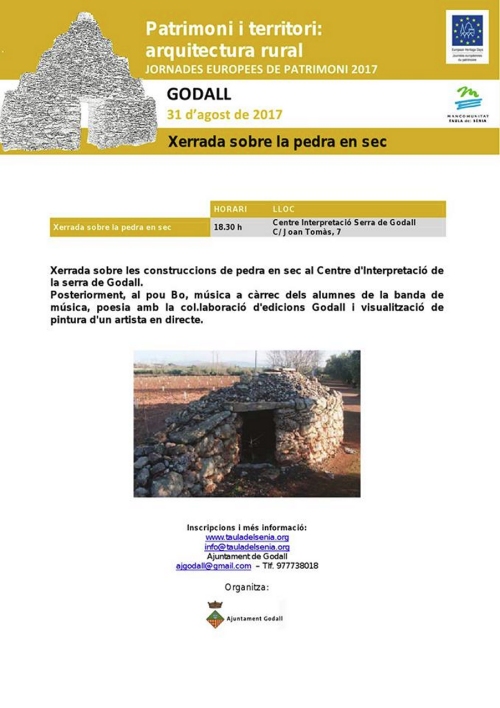 Xerrada sobre la pedra en sec